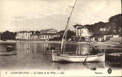 CPA Juan les Pins Le Casino et les Villas 