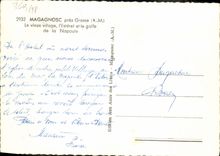 CPM Magagnosc pres Grasse Le vieux village l'Esterel et le golfe de la Napoule 