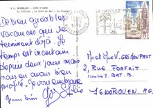 CPM Mandelieu Cote D'Azur La coline Le bord de mer La Siagne