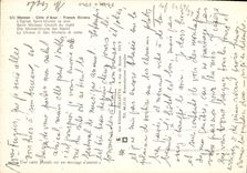 CPM Menton Cote D'Azur French Riviera Festival de musique Eglise Saint Michel la nuit 