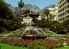 CPM Menton La Perie de France Le ajrdin Bioves