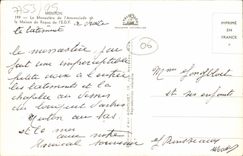 POSTAL de la VENDIMIA Menton el monasterio de Annonciade la clínica de reposo de FED