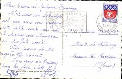 CPM Menton Vue Prise de Garavan