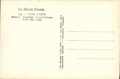 CPA Menton Frontiere Franco Italienne Ponte San Luigi