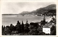 CPA Menton Vue Prise de la Frontiere italienne
