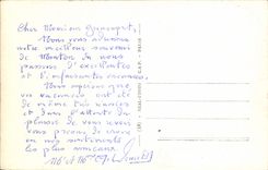 CPA Menton Vue Prise de la Frontiere italienne