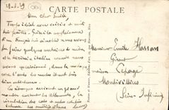 CPA Menton Le Quai Bonaparte