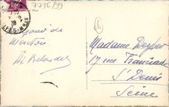 CPA Menton Le port Bateau 