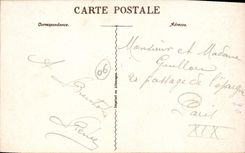 CPA Menton Promenade Du Midi