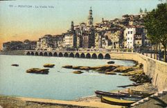 CPA Menton La Vieille Ville