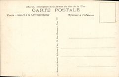 CPA Menton Sous bois au Cap Martin 