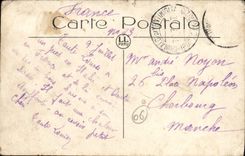 De la VENDIMIA de la POSTAL rocas rojas italianas de la frontera Menton y el hotel de Miramar