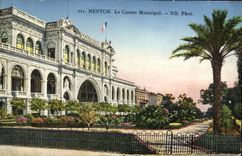 CPA Menton Le casino municipal