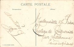 POSTAL de la VENDIMIA Menton la caminata del efecto del sur de ondas