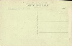 POSTAL de la VENDIMIA Menton la bahía y el cuadro total