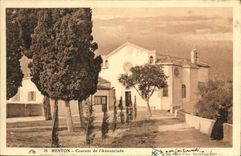 De la VENDIMIA de la POSTAL convento Menton de Annonciade