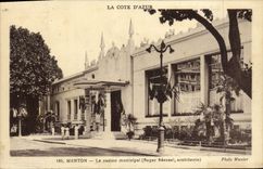 CPA Menton Le Casino Municipal