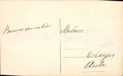 De la VENDIMIA de la POSTAL oficiales de aduanas italianos sin fronteras de St. Louis del puente Menton