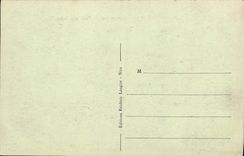 Cuadro Menton total de la POSTAL de la VENDIMIA del jardín público y del casino