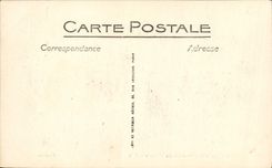 VINTAGE POSTCARD Menton Seen from Between the Olive-trees