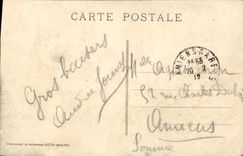 CPA Menton Vue Prise de Garavan