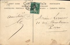 CPA Menton Vue Generale Prise Du Cap Martin