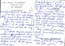 MODERN CARD Mougins Clinique Grangea Avenue of Borders