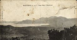 VINTAGE POSTCARD Mougins Seen On Esterel
