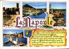 POSTAL MODERNA ardilla de Napoule