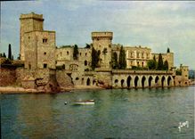 CPM le chateau de La Napoule Le chateau vu de la mer