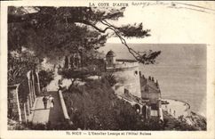 MODERN CARD Nice the Lesage Staircase and the Swiss Hotel