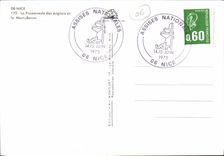 CPM Nice La Promenade Des Anglais et Le Mont Boron