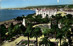 CPM Nice Le Jardin Albert