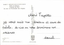 CPM Nice Reflets De La Cote D'Azur L'entree du port La Promenade des Anglais