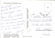 CPM Folklore Et Costumes Nicois Jack Donal Nicea Show Magie 