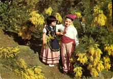 CPM Nice Cote D'Azur Enfants en Costumes Nicois Folklore 