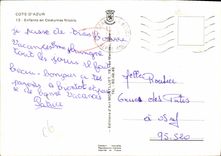 CPM Nice Cote D'Azur Enfants en Costumes Nicois Folklore 