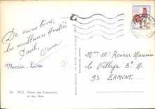 CPM Nice Palais Des Expositions et des Fetes