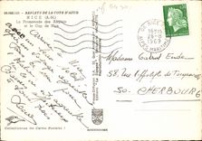 CPM Nice La Promenade des Anglais et le Cap de Nice