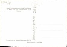 POSTAL MODERNA Niza centenario 1860 1960