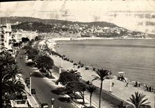 VINTAGE POSTCARD Nice Walk of the English the Boron Mount