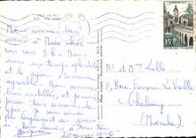 VINTAGE POSTCARD Nice a Beach