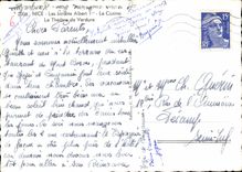 VINTAGE POSTCARD Nice the Gardens Albert the 1st Casino the Open-air theater