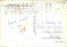 VINTAGE POSTCARD Nice View on the walk of the English