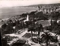 CPA Nice Les Jardins Albert 1er