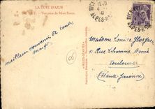 CPA Nice Vue Prise du Mont Boron