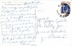 CPM Nice Promenade des Anglais