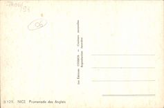 CPM Nice Promenade Des Anglais