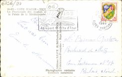 MODERN CARD Nice the Walk Of the English the Palate of the Mediterranean