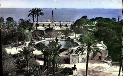 CPA Nice Le Theatre de Verdure Jardin Albert 1er